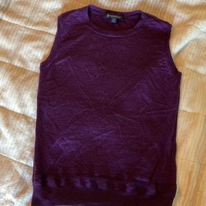 Brooks Brothers Lightweight Merino Wool sweater vest